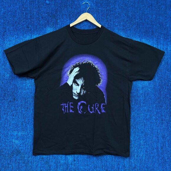 The Cure Robert Smith Gothic Metal Band T-Shirt Size XL - Picture 1 of 4